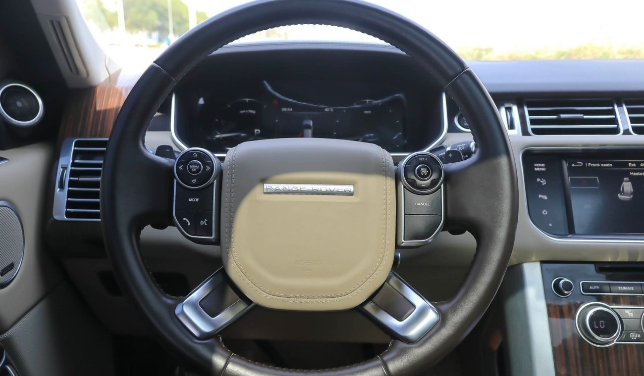 Land Rover Range Rover Vogue HSE / GCC Specifications