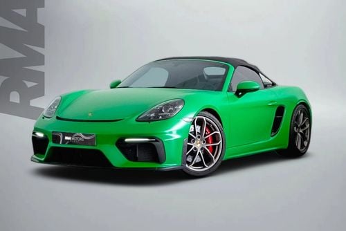 Porsche 718 Spyder 2023 Porsche 718 Spyder / Porsche Warranty / Japanese Spec Grade 5A