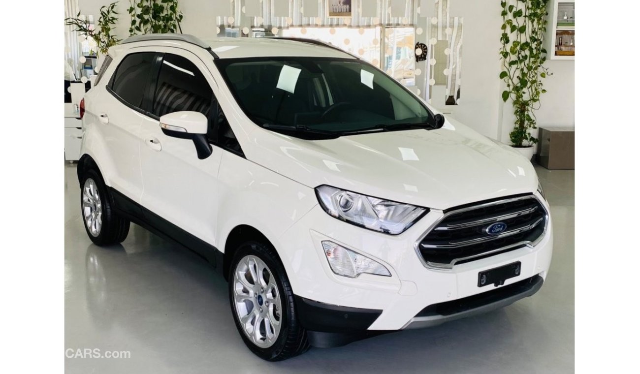 Ford EcoSport TITANIUM .. GCC .. Full Options .. Perfect Cindition