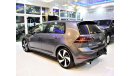 Volkswagen Golf ( AGENCY WARRANTY "MAY 29, 2022" ) ORIGINAL PAINT ( صبغ وكاله ) Volkswagen GTI 2019 Model GCC