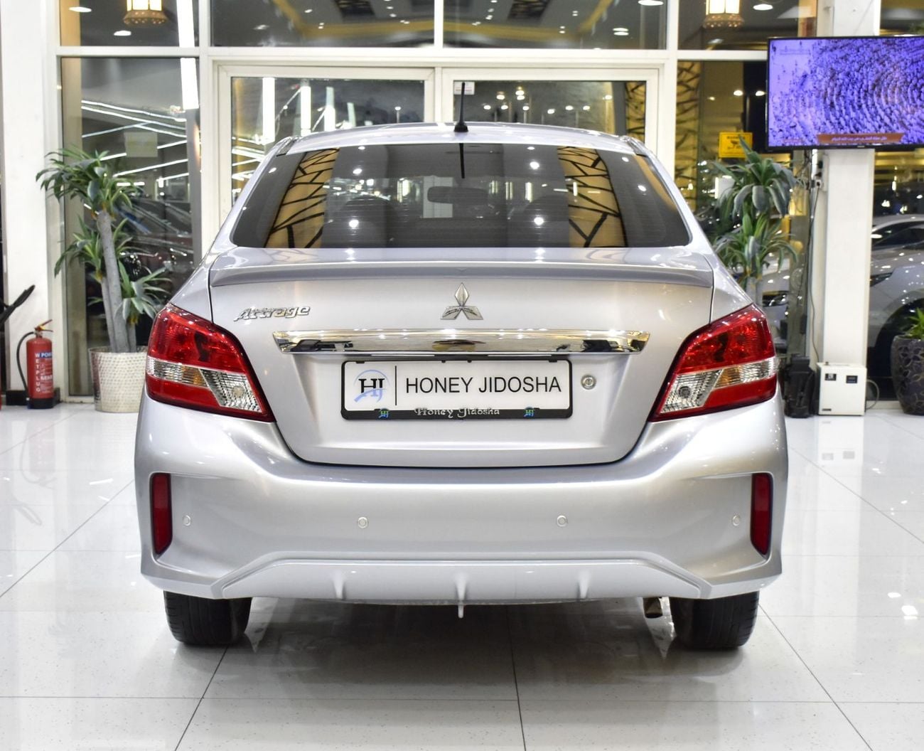 Mitsubishi Attrage EXCELLENT DEAL for our Mitsubishi Attrage ( 2021 Model ) in Silver Color GCC Specs