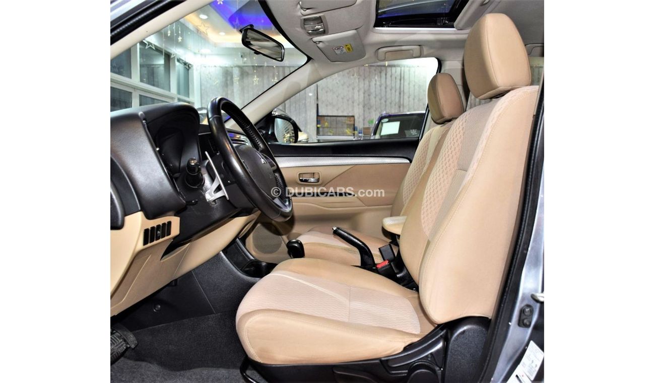 ميتسوبيشي آوتلاندر AMAZING Mitsubishi Outlander 4WD 2015 Model!! in Silver Color! GCC Specs