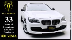 بي أم دبليو 740 740 Li + ///M PACKAGE + FULL OPTION + LOW MILEAGE / 2015 / UNLIMITED MILEAGE WARRANTY / 1,634 DHS