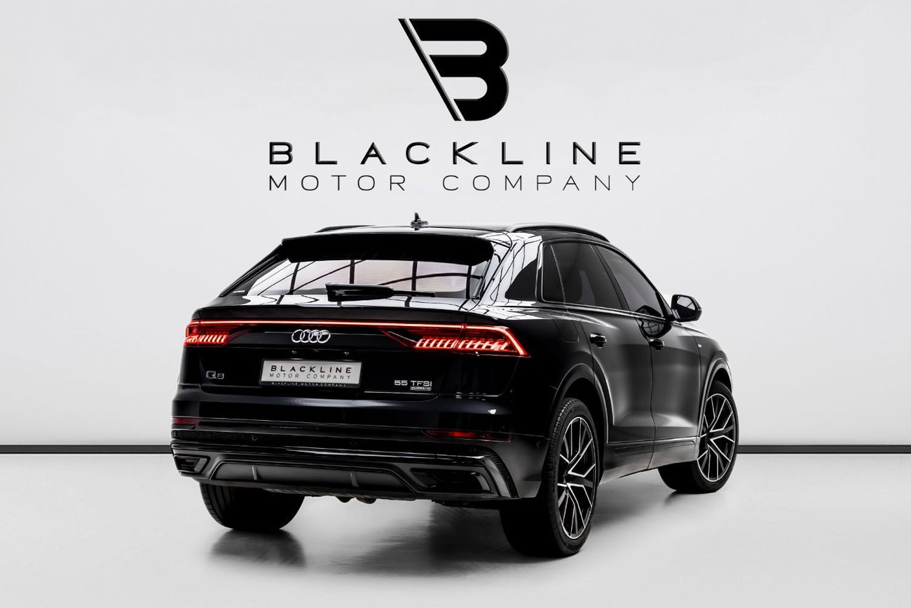 Audi Q8 55 TFSI quattro 3.0L 2021 Audi Q8 55 TFSI, 2026 Audi Warranty + Service Contract, Low KMs, GCC
