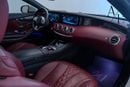 مرسيدس بنز S 560 كوبيه  2018 Mercedes Benz S560 Convertible V8, Service History, Fully Loaded, Excellent Condition, GCC Spec