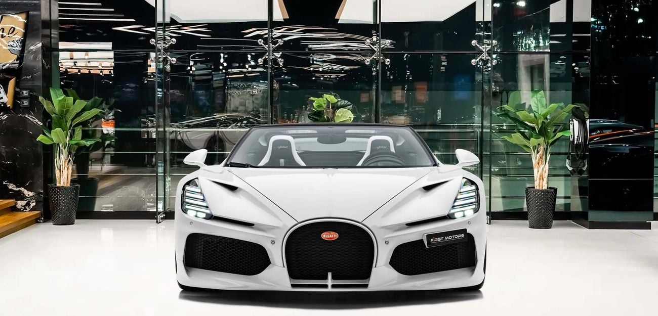 بوغاتي ميسترال W16 رودستر 8.0L W16 Quad-Turbocharged Engine