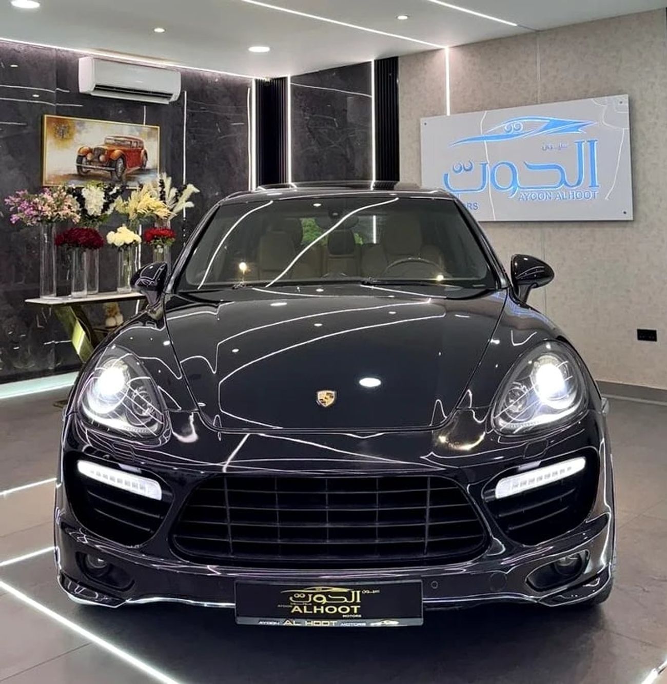 Porsche Cayenne BEAUTIFUL BLACK GTS || FULL OPTIONS || GCC || FREE ACCIDENTS || WELL MAINTAINED
