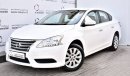 نيسان سنترا S 1.6L 2018 GCC SPECS DEALER WARRANTY