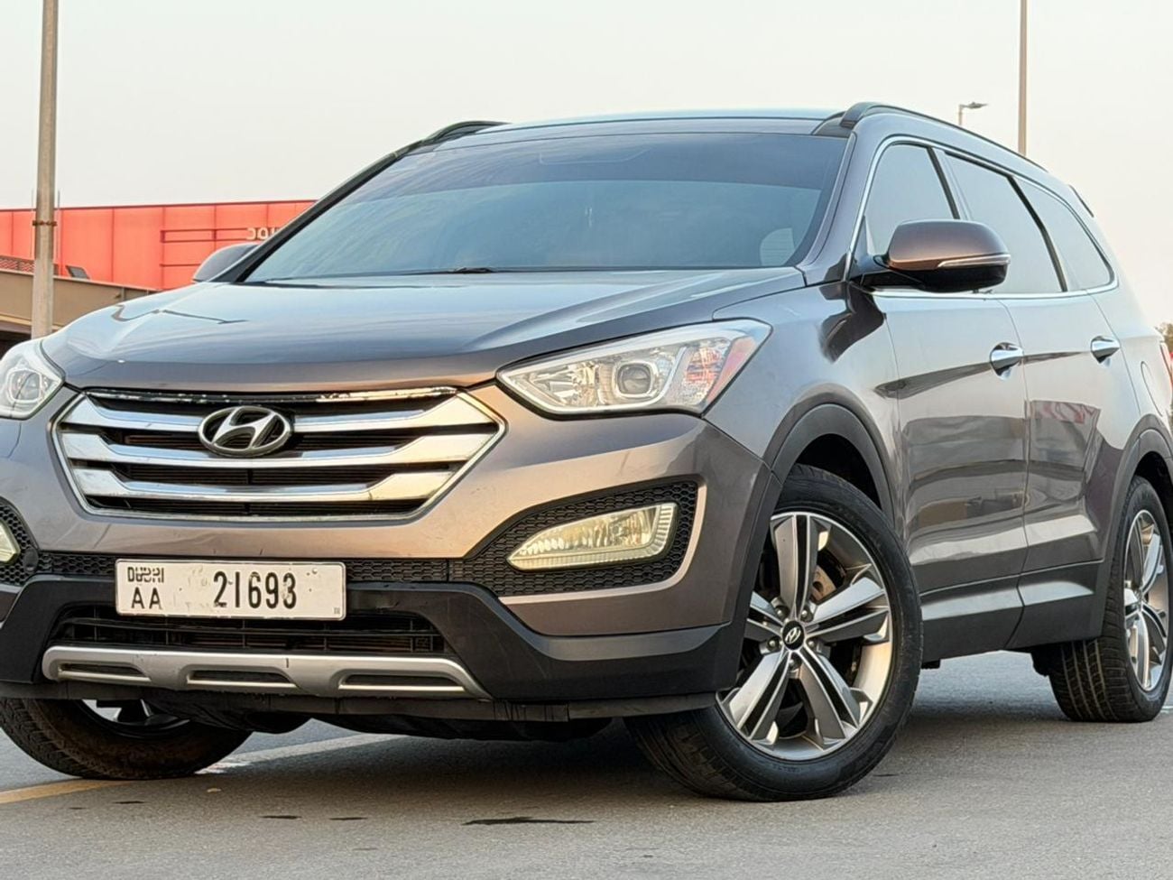 Hyundai Santa Fe fully loaded with panoramic sunroof