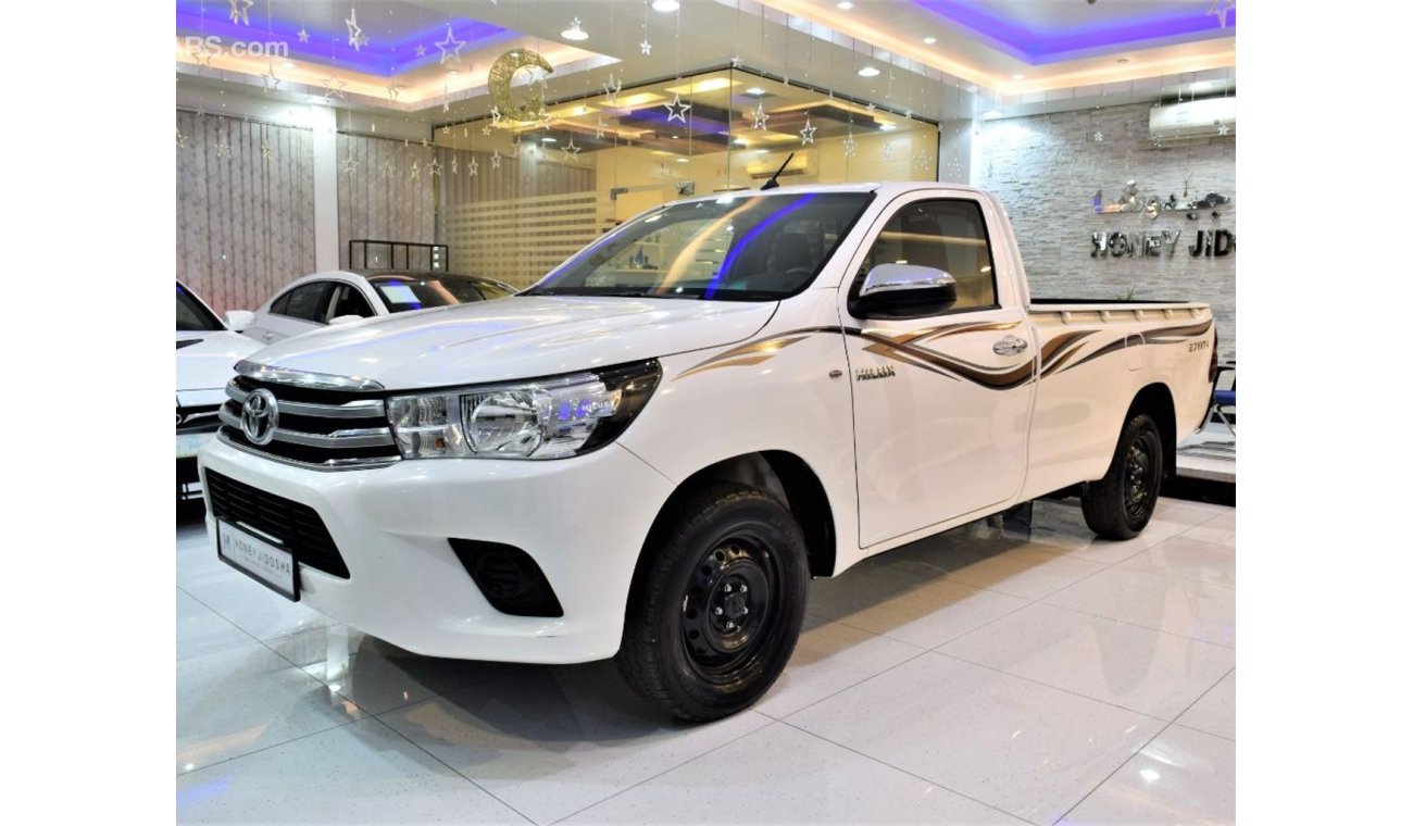 تويوتا هيلوكس VERY CLEAN AND IN A PERFECT CONDITION Toyota Hilux GL 2.7L VVT-i Single Cabin 2018 Model!! in White 