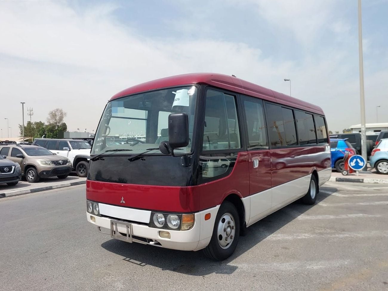 Mitsubishi Rosa 2004 MITSUBISHI ROSA BUS RIGHT HAND DRIVE(PM00362)