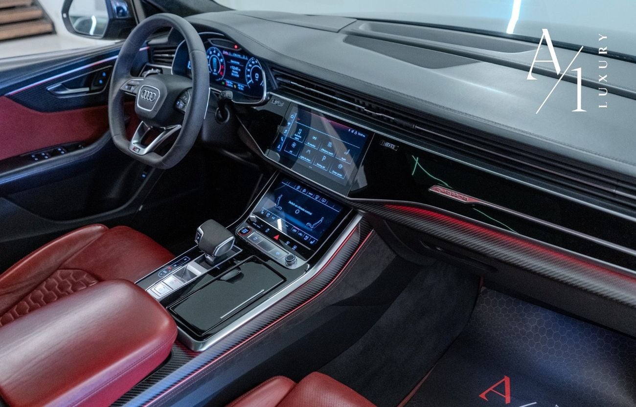 أودي RSQ8 2022 Audi RS Q8 Quattro, With Al Naboodah Warranty, Fully Loaded, GCC Spec