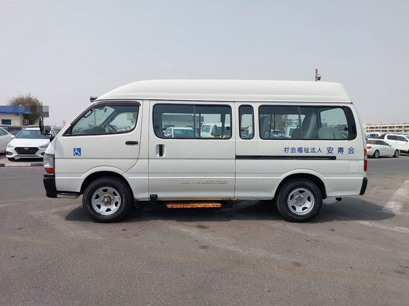 تويوتا هاياس TOYOTA HIACE VAN RHD 2003 MODEL 3.0 L DIESEL MANUAL(PM03365)