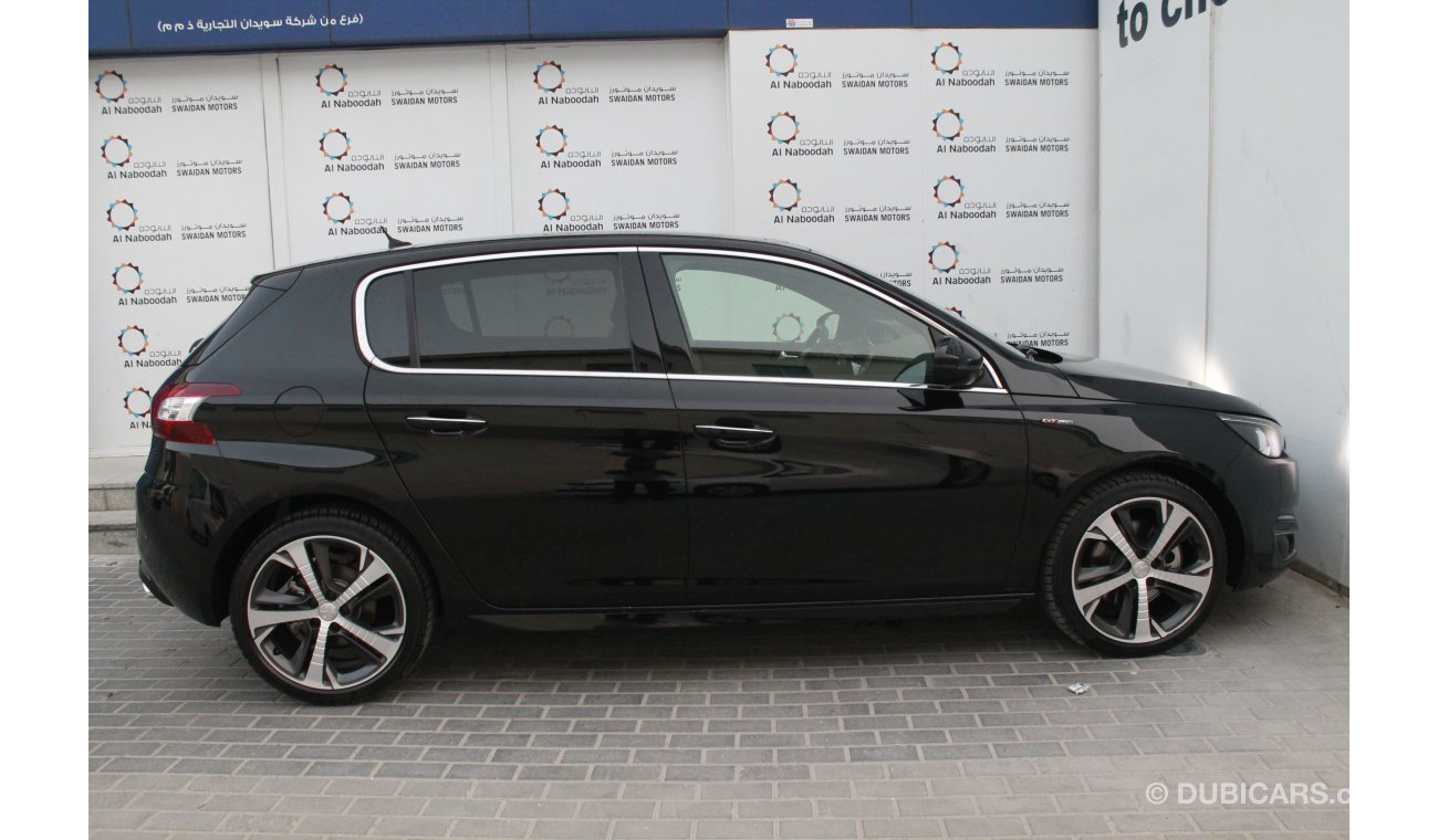 Peugeot 308 GT LINE 1.6L 2016 WITH CRUISE CONTROL BLUETOOTH