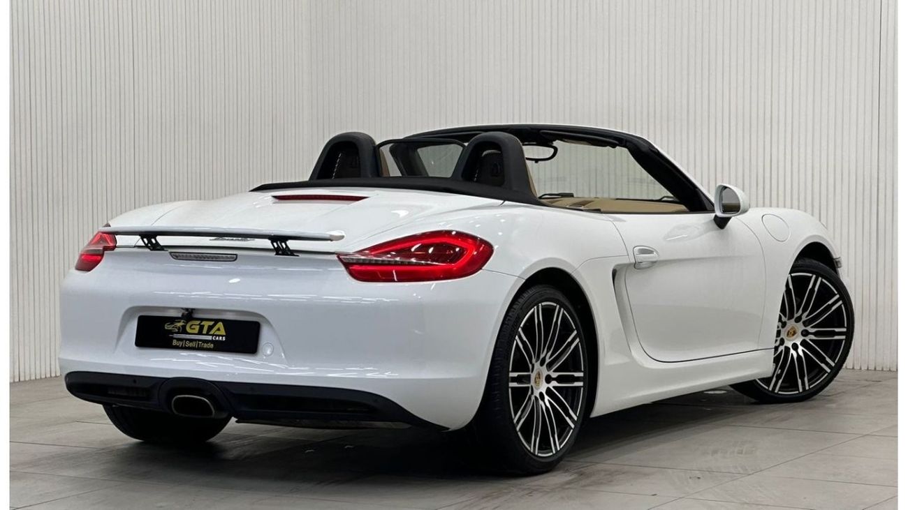 Porsche 718 Boxster Std 2016 Porsche Boxster, Service History, Just Serviced, Low Kms, GCC Specs
