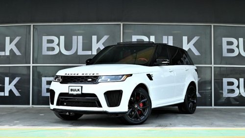 Land Rover Range Rover Sport SVR Original Paint-Under Warranty-AED 6,085 Monthly Payment-0% DP