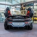 مكلارين 600LT 2020 MCLAREN 600LT SPIDER GCC WITH ONE YEAR FREE SERVICE