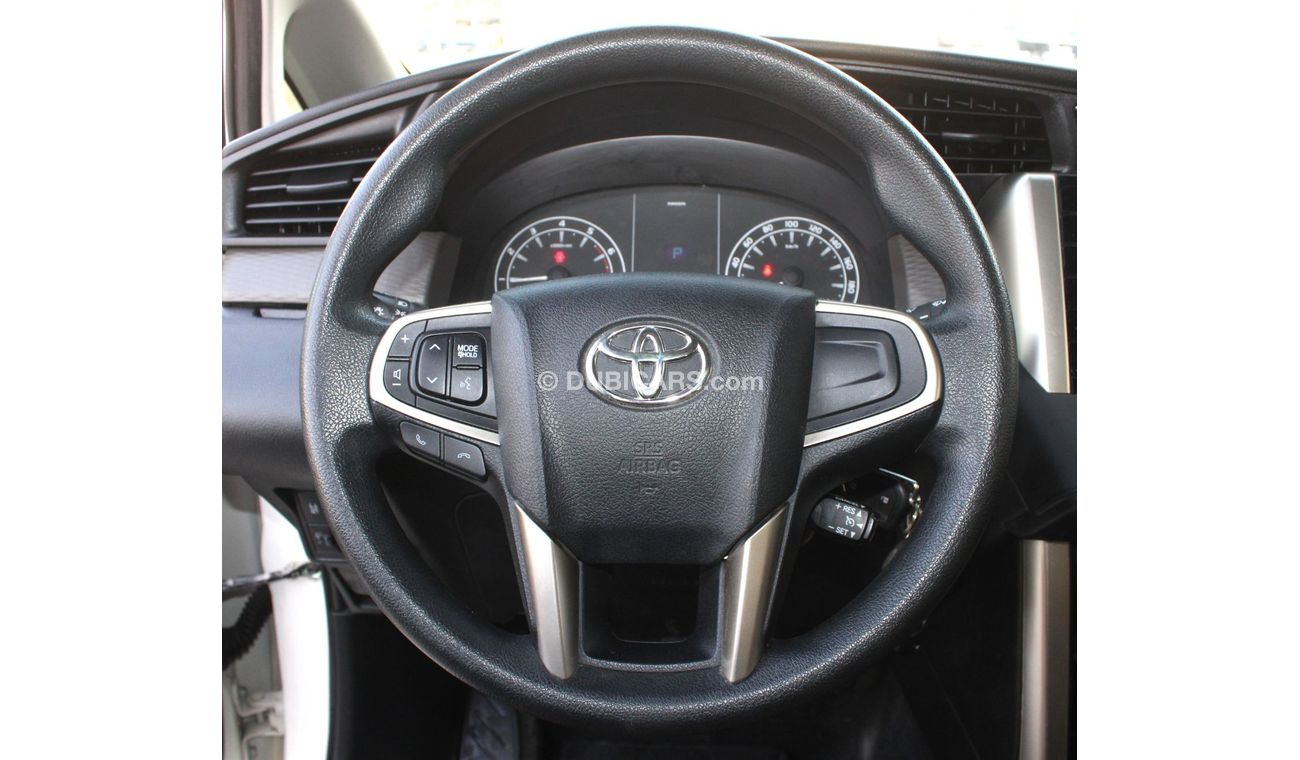 Toyota Innova toyota innova 2019 white GCC  2.7 excellent condtion without accident