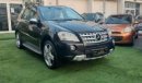 Mercedes-Benz ML 350 Gulf number one hatch, leather wheels, wood sensors, fingerprint, cruise control, rear wing