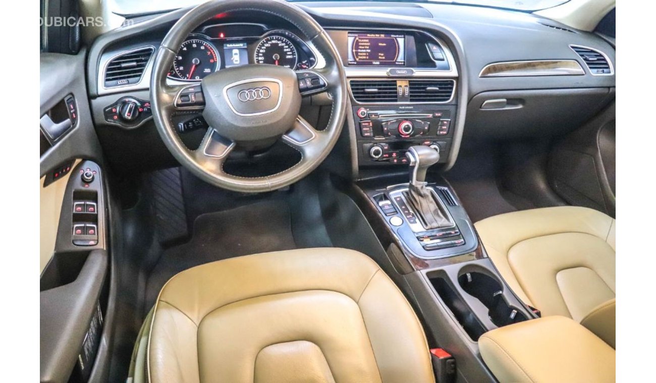 أودي A4 Audi A4 (WITH SUNROOF) 2015 GCC under Warranty with Zero Down-Payment.