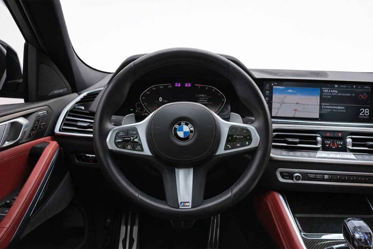 BMW X6 40i M Sport 3.0L  l AED 4,582 P.M l 0% Downpayment l 40i M-Sport l Agency Warranty & Se