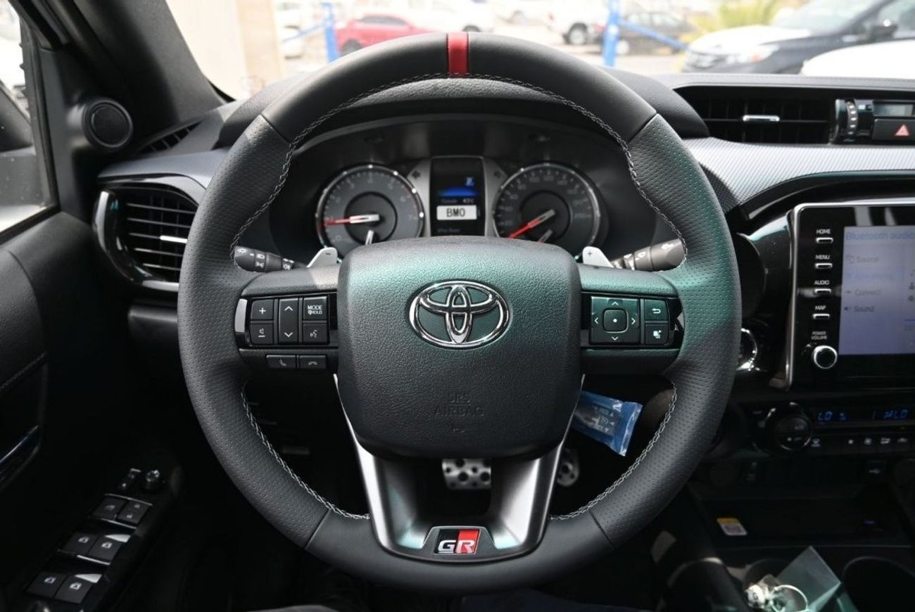 تويوتا هيلوكس Toyota Hilux GR Sport 4.0L V6, Petrol, 4WD, Pickup, Model 2024, Color White