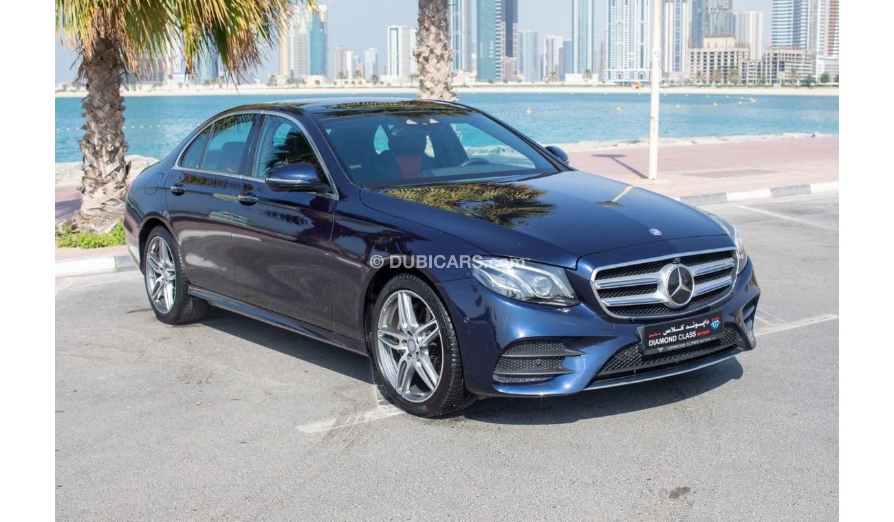 مرسيدس بنز E200 مرسيدس E200 خليجي سقف بانورامي 2017 كامل المواصفات، بدون حوادث