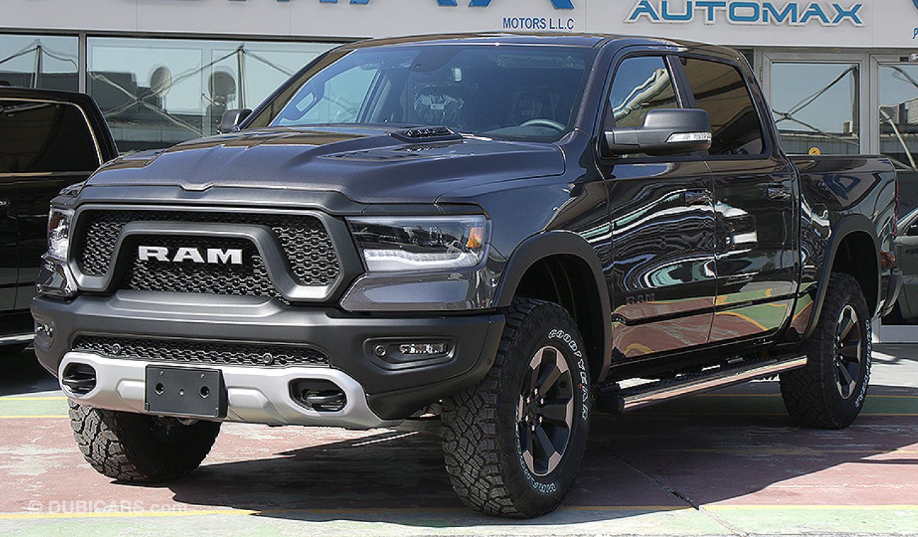 RAM 1500 1500 Rebel 2019, Crew Cab 4X4, 5.7L V8 GCC, 0km with 3 Years or 100,000km Warranty