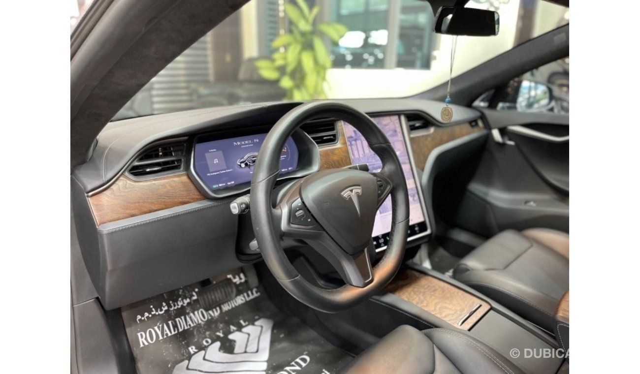 تيسلا Model S 75D 75D 75D 75D 75D Tesla model S 75 battery GCC 2019 Full self drive Auto pilot under warranty