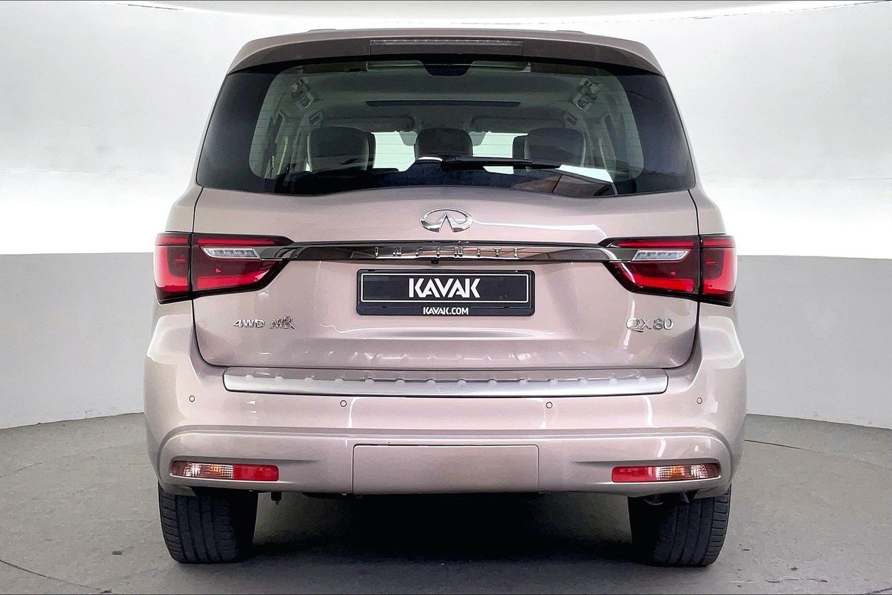 Infiniti QX80 Luxe Sensory ProActive - Black Edition | Guaranteed Warranty | 0 Down Payment