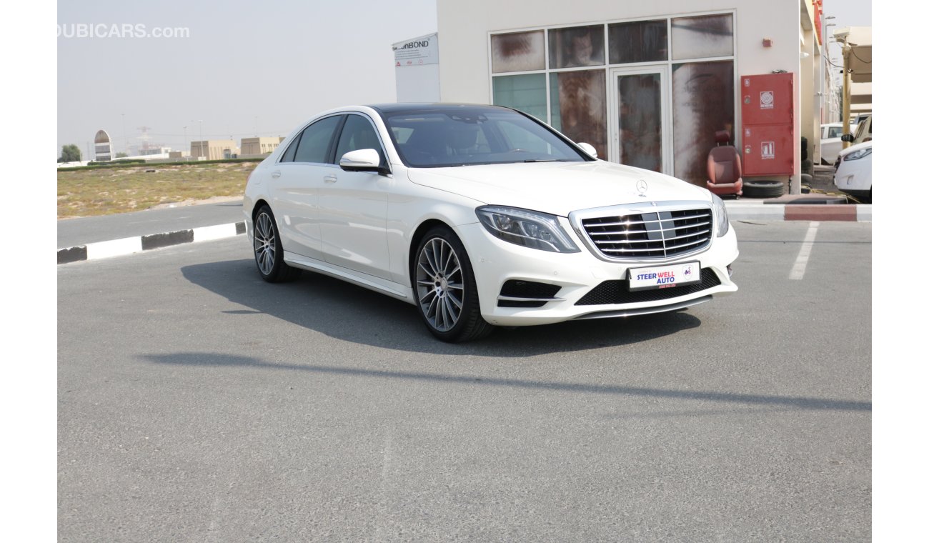 مرسيدس بنز S 400 الخيار الكامل مع اللوحة الأصلية و SPEC دول مجلس التعاون الخليجي