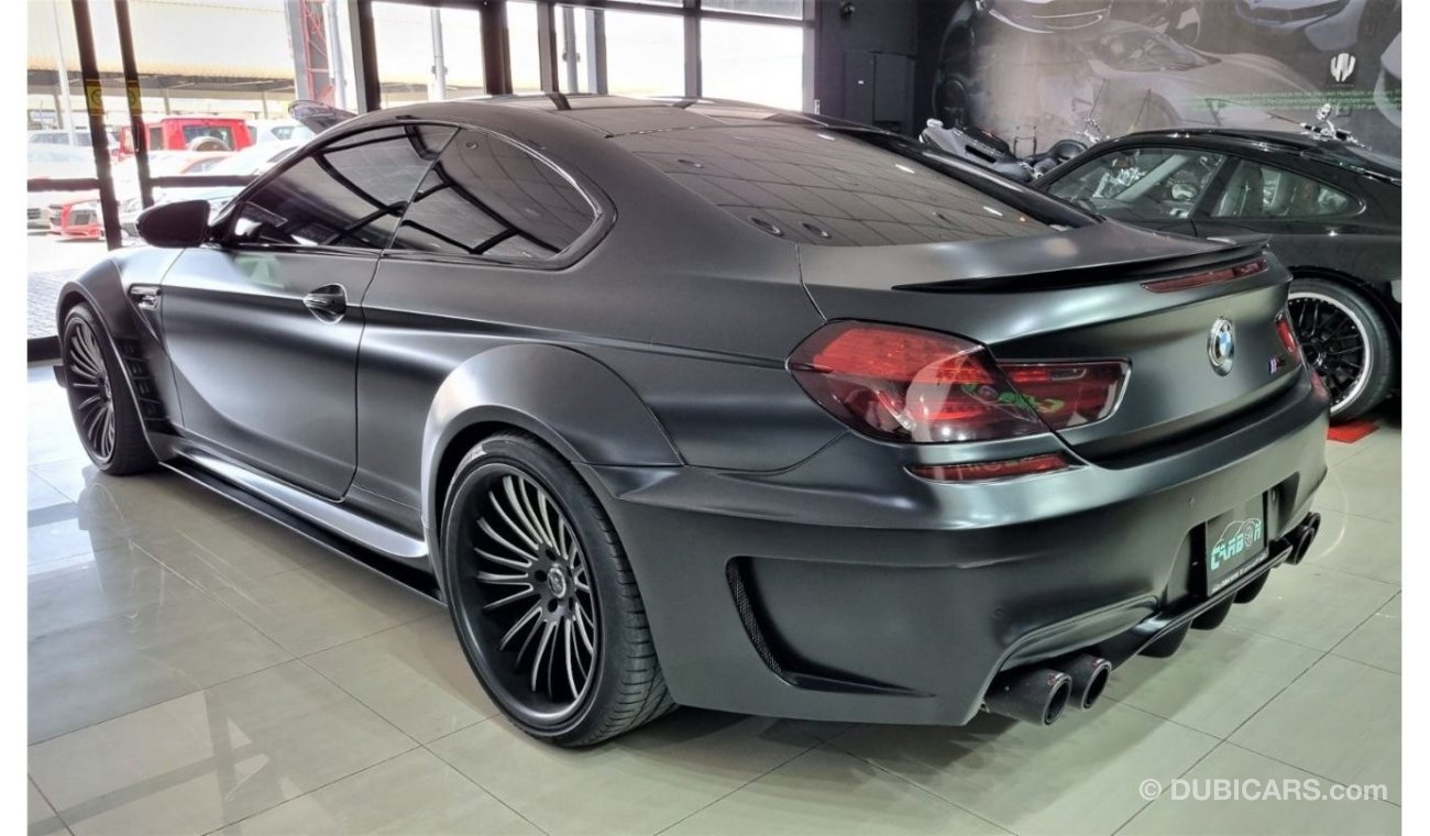 بي أم دبليو M6 ///M6 PRIOR DEISGN BODY KIT GCC WITH AKRAPOVIC EXHAUST LOW MILEAGE ONLY 73K KM FOR 175K AED