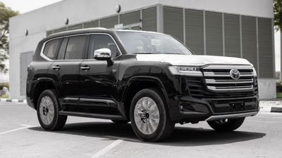 تويوتا لاند كروزر 2026 Toyota Land Cruiser 300 VXR 3.5L AT Hybrid (Black-Beige)