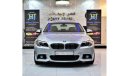 بي أم دبليو 520 AED 1,272 Per Month / 0% D.P | BMW 520i M-Kit 2015 Model!! in Silver Color! GCC Specs