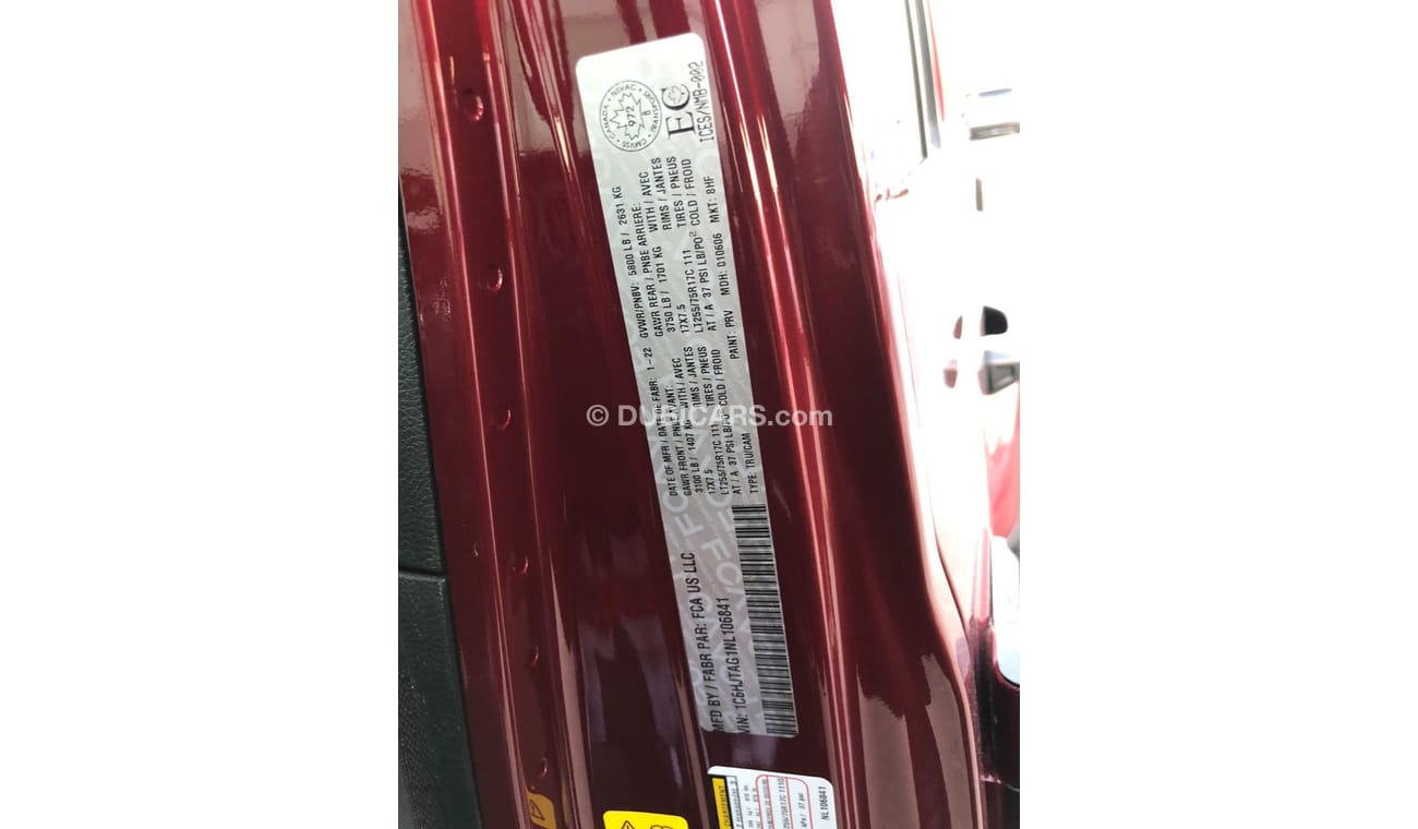 Jeep Gladiator Canadian import