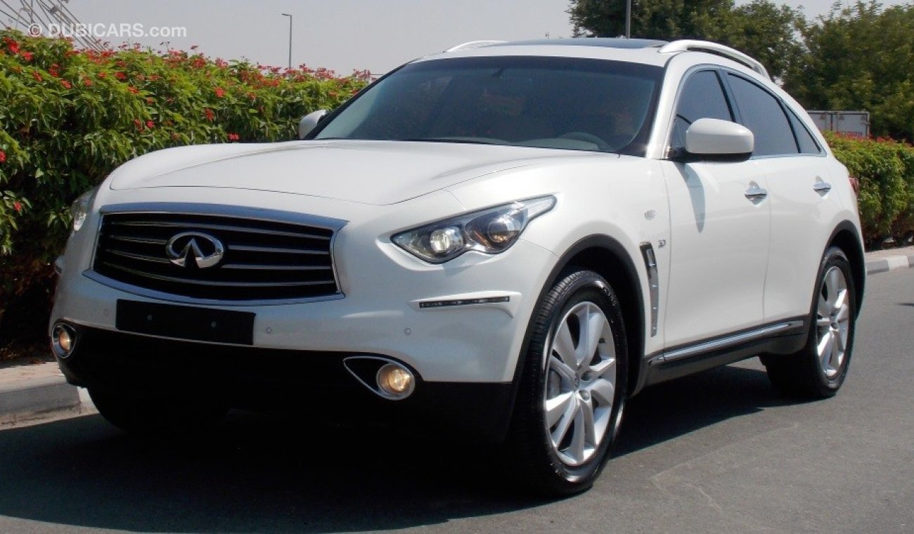 إنفينيتي QX70 Pre-Owned 2014  Perfect condition Under warranty and Service at The Dealer