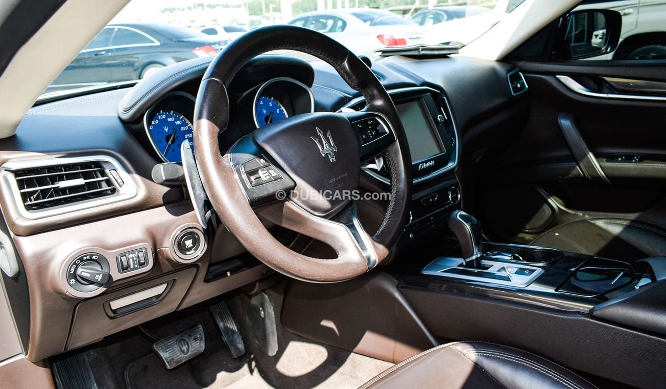 Maserati Ghibli GCC Specs