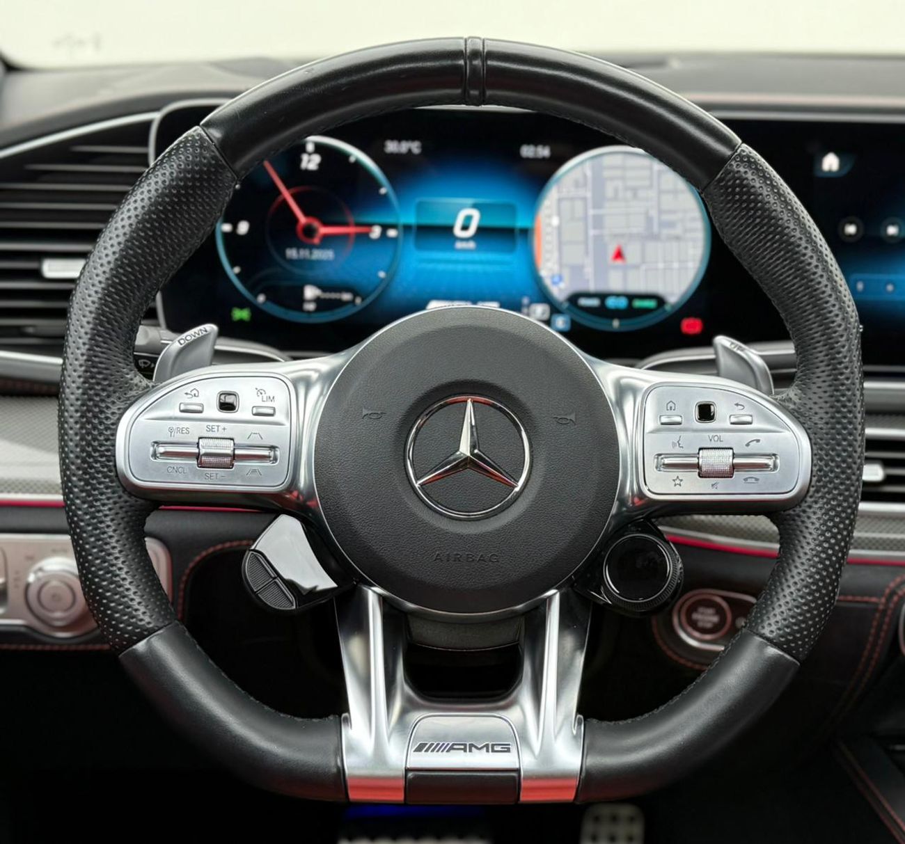 مرسيدس بنز GLE 53 AMG كوبيه 4MATIC+ 2022 Mercedes Benz GLE53 Coupe AMG 4MATIC+, 2027 MB Warranty + Service Pack, Fully Loaded, G