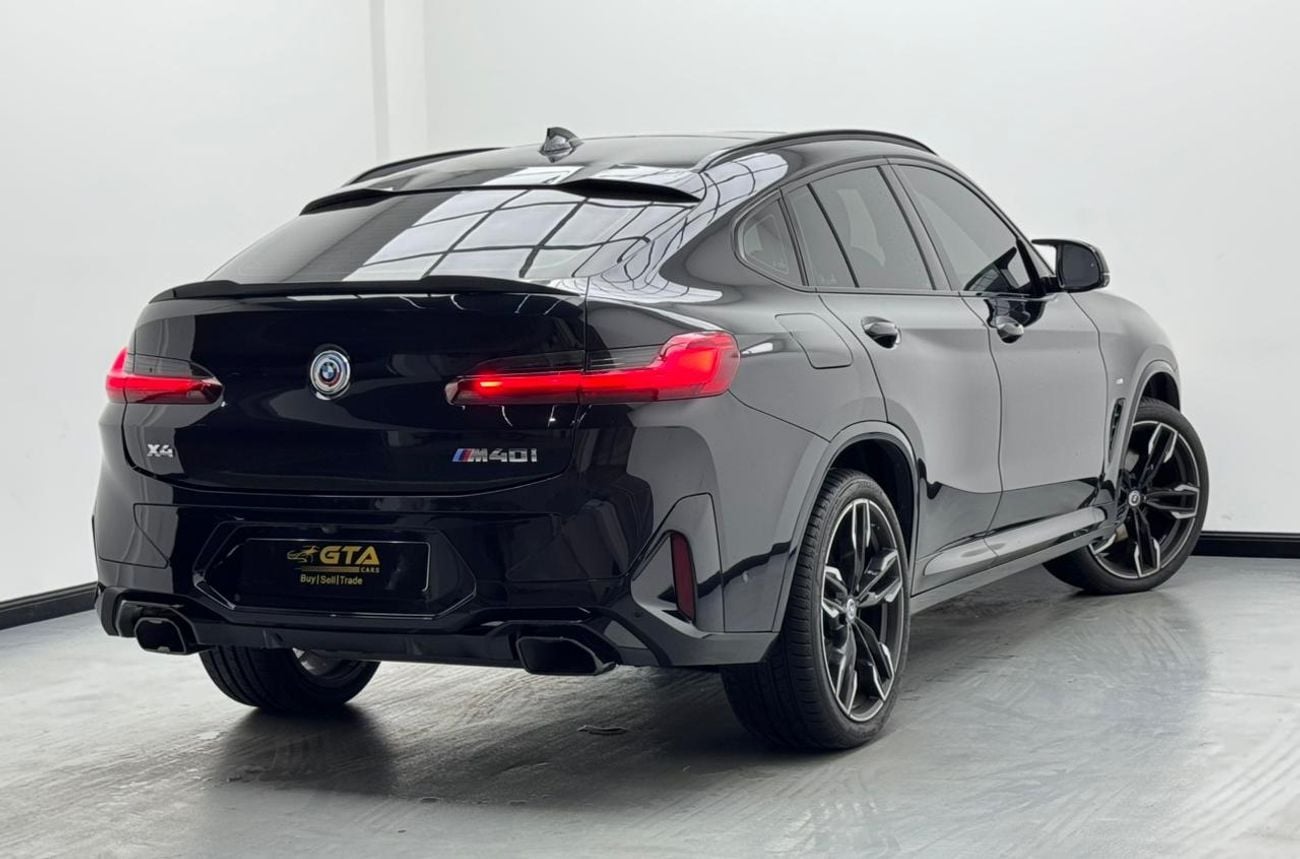 BMW X4 M40I 2023 BMW X4 M40i, 2027 Swiss Auto Warranty, 2027 BMW Service Pack, BMW Service History, GCC
