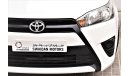 Toyota Yaris AED 782 PM | 1.3L SE GCC WARRANTY