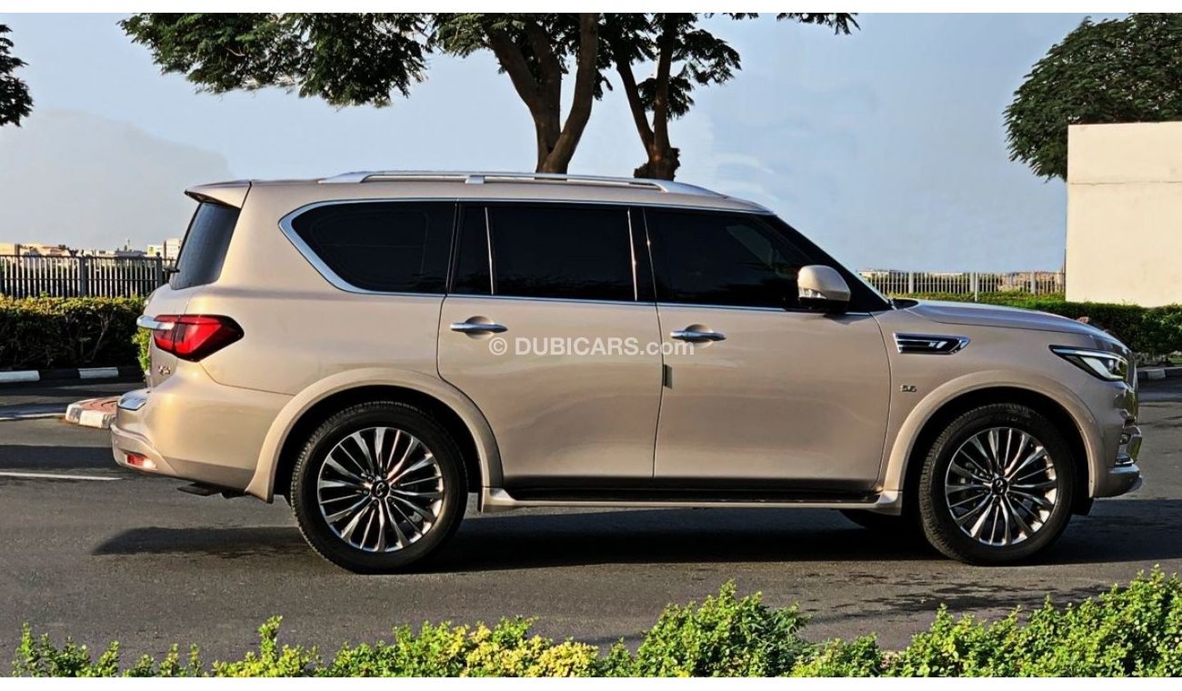 Infiniti QX80 Luxe 7st Black Edition 5.6L-8 Cyl-Full Option- Excellent Condition- Bank Finance Available -Low Kilo