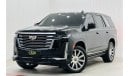 كاديلاك إسكالاد بريميوم لاكجري 2021 Cadillac Escalade 600, Mar 2025 Cadillac Warranty, Pilot Seats, Fully Loaded,GCC