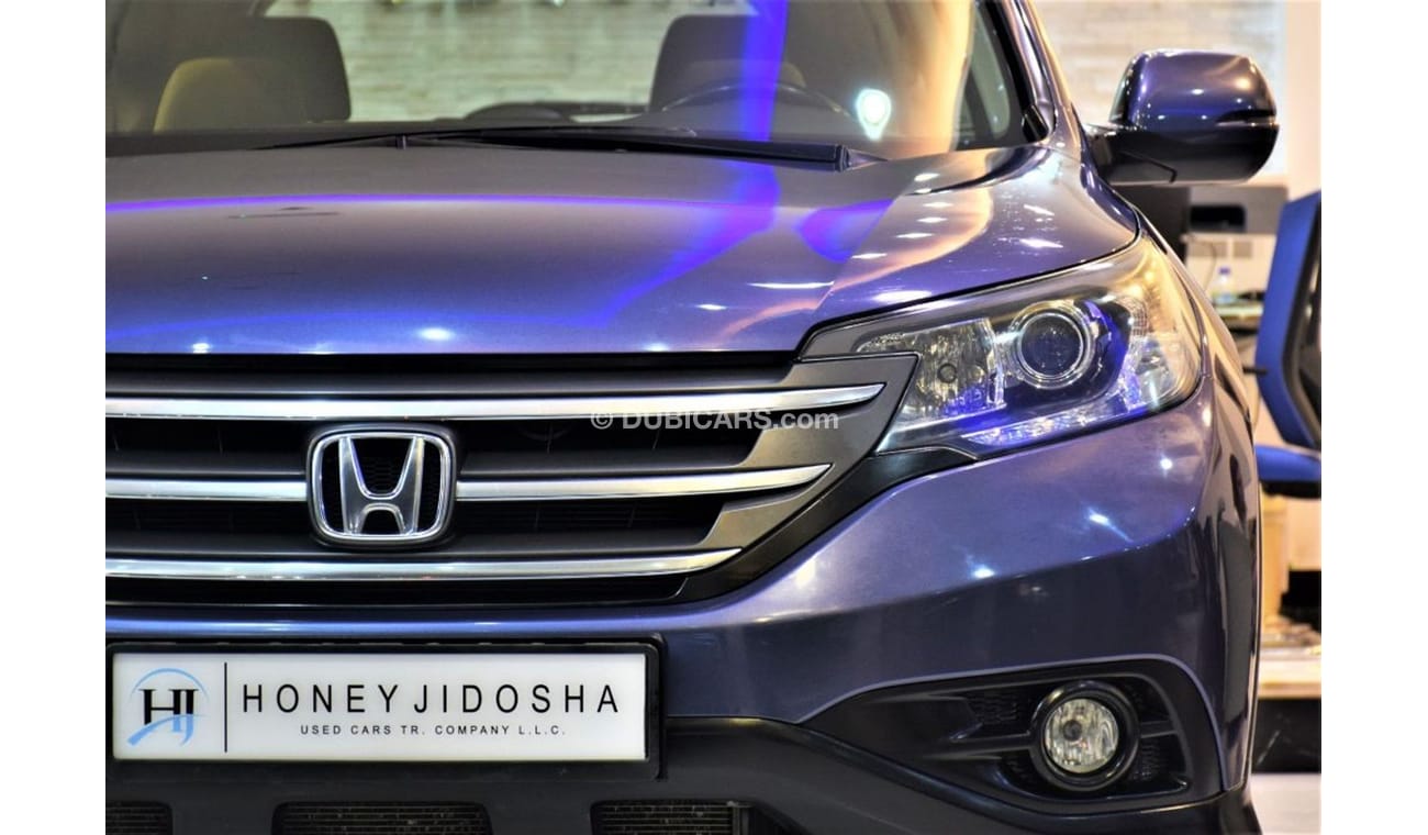هوندا سي آر في AMAZING Honda CRV AWD 2013 Model!! in Blue Color! GCC Specs