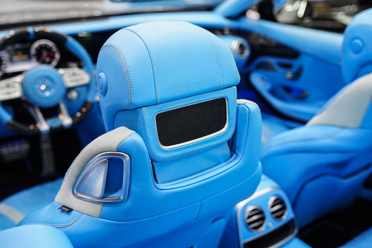 Mercedes-Benz S 500 Std 4.7L Cabriolet, Special Edition, BRABUS KIT, Very Low KM, GCC Spec!!