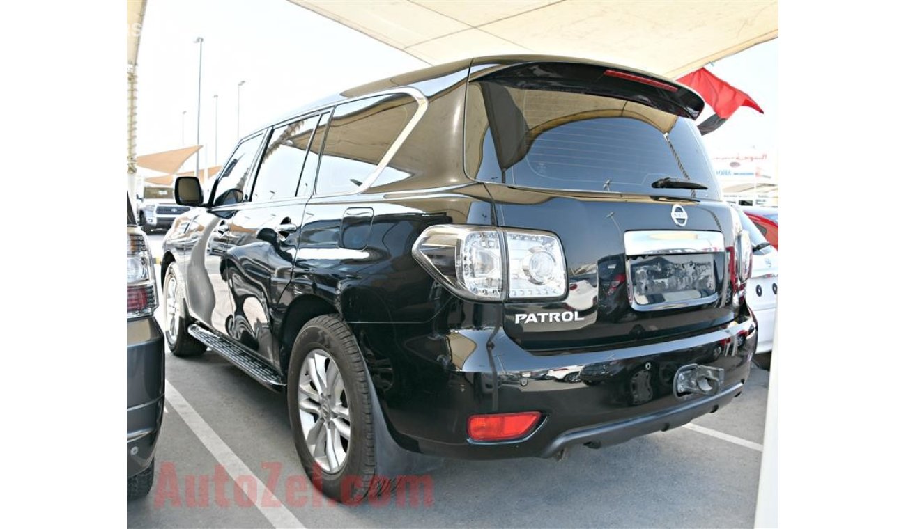 Nissan Patrol 2012 BLACK LEATHER GCC FULL OPTION NO PAIN NO ACCIDENT PERFECT