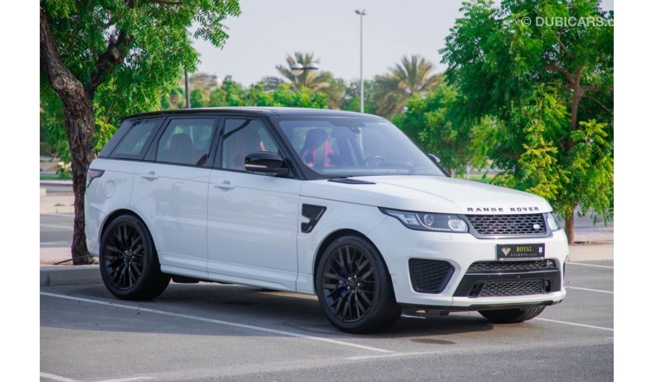 لاند روفر رانج روفر سبورت أس في آر Range Rover SVR GCC 2016 under warranty from agency