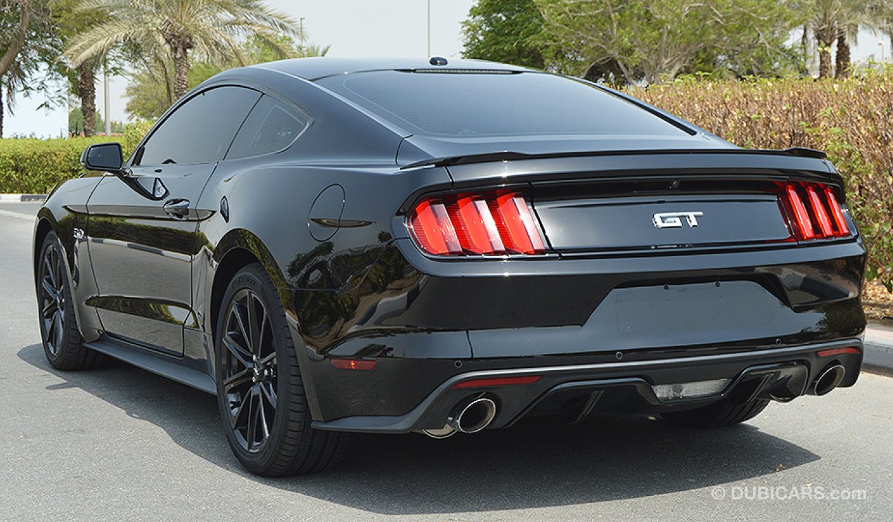 Ford Mustang GT Premium+, 5.0 V8 GCC with Warranty until 2020 or 100K km + 60K km Free Service from Al Tayer