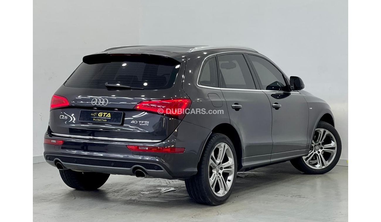 Audi Q5 40 TFSI S-Line 2016 Audi Q5 S-line 40TFSI Quattro, Service History, Warranty, GCC
