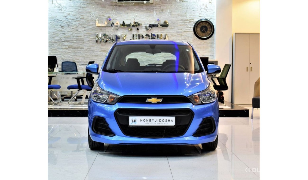 شيفروليه سبارك LOW PRICE AND LOW MILEAGE ONLY 49000KM! Chevrolet Spark LS 2016 Model!! in Blue Color! GCC Specs