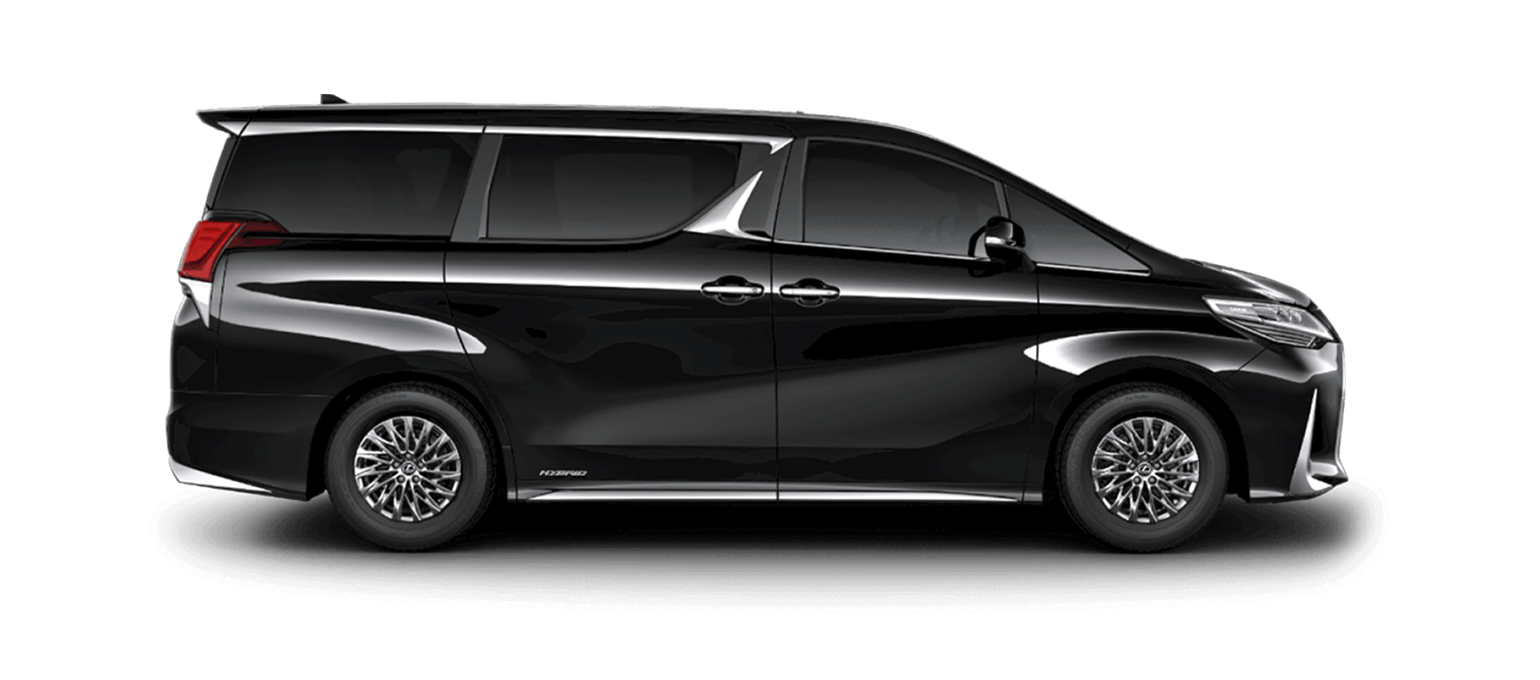 Lexus LM 350h exterior - Side Profile